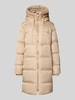Rich & Royal Steppmantel mit Daunen-Federn-Füllung und Zweiwege-Reißverschluss Sand