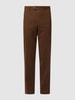 Hiltl Regular Fit Chino mit Stretch-Anteil Modell 'Parma' Hellbraun