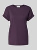 Armedangels Loose Fit T-Shirt aus reiner Baumwolle Violett