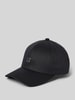 HUGO Basecap mit Label-Applikation Modell 'Ally' Black