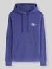 Tommy Jeans Bluza o kroju relaxed fit z czystej bawełny Szaroniebieski