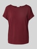 s.Oliver RED LABEL Loose fit T-shirt van viscosemix Bordeaux