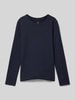 Jack & Jones Longsleeve mit Strukturmuster Modell 'BLUHARRY' Marine