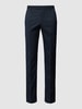 MCNEAL Pantalon met persplooien Marineblauw