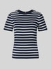 Tommy Hilfiger Slim fit T-shirt met labeldetail Marineblauw