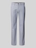 Christian Berg Men Regular Fit Chino mit Strukturmuster Bleu