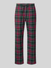 Christian Berg Men Regular fit pyjamabroek met elastische band Donkerblauw
