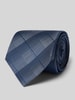 MONTI Krawatte aus Seide im Allover-Look (7,5 cm) Blau