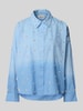 Essentiel Antwerp Regular Fit Bluse mit Pailletten Modell 'Harkansas' Hellblau