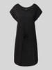 Only Flatteuze mini-jurk van puur katoen, model 'MAY' Zwart