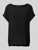 Oui T-shirt van viscose met zijsplitten, model 'AYANO' 