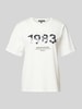 Weekend Max Mara T-Shirt mit Rundhalsausschnitt Modell 'CABINA' Weiss