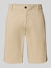 Tom Tailor Slim Fit Bermudas aus Baumwoll-Mix Beige