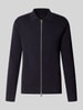 JACK & JONES Premium Kardigan z zamkiem błyskawicznym dwustronnym model 'MILANO' Granatowy