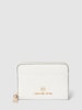 MICHAEL Michael Kors Portemonnee met labelapplicatie, model 'JET SET CHARM' Wit
