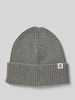 Marc O'Polo Mütze aus reiner Baumwolle Mittelgrau Melange