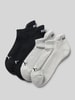 PUMA Socken aus Baumwoll-Mix im 4er-Pack Modell 'Cushioned' Black