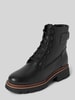 Tamaris Lederboots mit Zugschlaufe Black