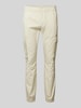 Calvin Klein Jeans Skinny Fit Cargohose mit Label-Patch Offwhite