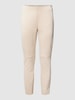 Christian Berg Woman Hose mit elastischem Bund Modell 'Velours' Sand
