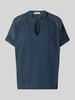 Marc O'Polo Relaxed Fit Blusenshirt aus reiner Baumwolle Marine