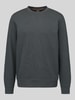 BOSS Orange Regular Fit Sweatshirt aus reiner Baumwolle Modell 'Westart' Khaki