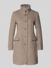 Cinque Płaszcz z listwą guzikową model ‘ASTRALA’ Beżowy melanż