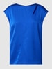 BOSS Blousetop met cut-out, model 'Ianno' Koningsblauw