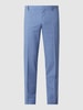 Tommy Hilfiger Tailored Spodnie do garnituru o kroju slim fit z dodatkiem streczu model ‘Sath’  Jeansowy niebieski