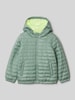 s.Oliver RED LABEL Regular Fit Steppjacke mit Kapuze Lind