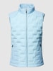 BOSS Green Bodywarmer met labeldetails, model 'Hellion' Lichtblauw