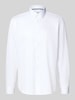 Jake*s Regular Fit Business-Hemd mit Kentkragen Weiss