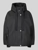 g-lab Regular Fit Jacke mit Stehkragen Modell 'Rosie' Black