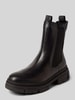 Tamaris Chelsea boots van echt runderleer Zwart