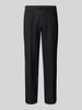 SELECTED HOMME Regular Fit Leinenhose mit Bügelfalten Modell 'LEROY' Black