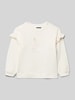 Blue Seven Sweatshirt met strikdetails Offwhite