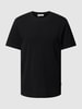 Armedangels T-Shirt in unifarbenem Design Modell 'MAARKOS' Black