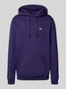Tommy Jeans Regular Fit Hoodie aus reiner Baumwolle Lila