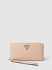 Guess Portemonnee met labeldetail in metallic, model 'KERSTI' Oudroze
