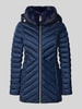 MICHAEL Michael Kors Steppjacke mit Steppnähten und Kapuze Dunkelblau