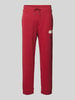 Hugo Blue Sweatpants met elastische band, model ‘Nimaytro’ Rood