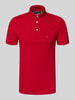 Tommy Hilfiger Slim Fit Poloshirt aus Baumwoll-Elasthan-Mix Rot