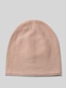 Christian Berg Woman Kaschmirmütze mit Effektgarn Hellrosa