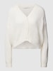 MaxMara Leisure Cardigan mit überschnittenen Schultern Modell 'RUGIADA' Offwhite