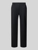 Christian Berg Men Regular fit stoffen broek met viscose Donkergrijs