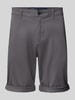 Tom Tailor Denim Regular fit bermuda's van katoenmix Antraciet
