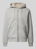 Jack & Jones Premium Sweatjacke mit Kapuze Modell 'BLUMASON' Hellgrau