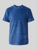 Ellesse T-Shirt mit Strukturmuster Modell 'MADORI' Blau