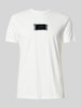 Antony Morato T-shirt met labelprint Wit