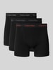 Calvin Klein Underwear Trunks mit elastischem Bund im 3er-Pack Black